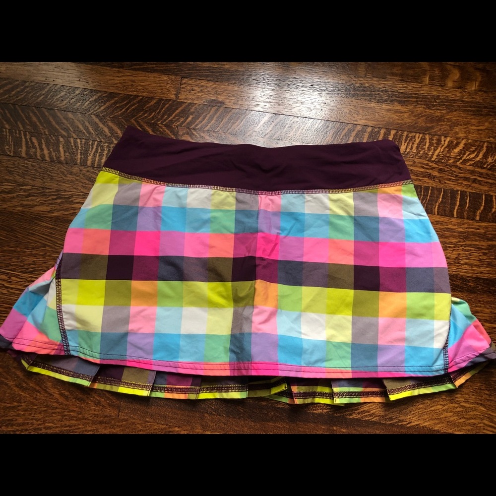 Lululemon Swift Fabric, Pace Setter skirt